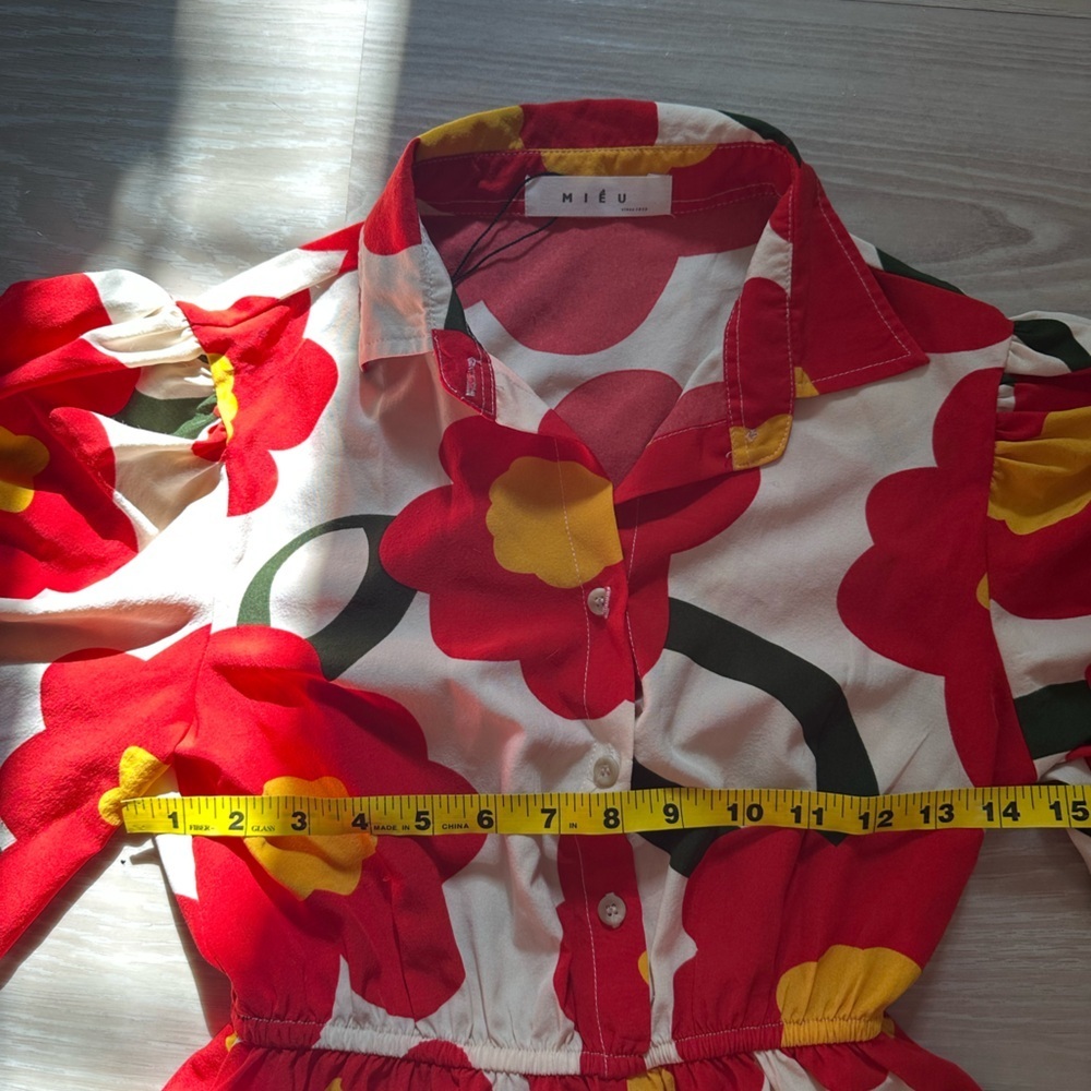 Mieu Floral Ruffle Dress - Picture 8 of 8